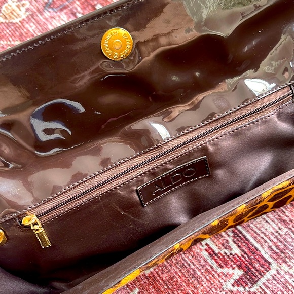 Aldo Animal Print Clutch - Picture 5 of 8